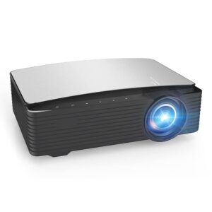 Gigaglitz YG650 Full HD LED Projector for Home 4k | 9500 high lumens | All Apps, Miracast | Dual WiFi Bluetooth | 4D Keystone Correction | Electronic Focus | Dolby Audio