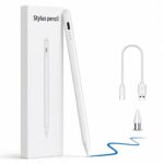 Universal Stylus Pen | Stylus Pen for Android | Touch Screen Pen | Rechargeable Fine Tip Digital Pen for Writing, Drawing & Note-Taking, Works with Compatible ipad & Android and iOS Devices