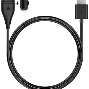 Charger Compatible for Garmin Venu 4, Venu 3, Venu 3S, Venu 2, Venu 2S, Venu Sq Music Smartwatch Charging Cable with Dust Plug