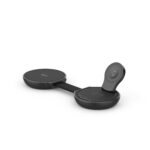 Stuffcool Nexi 3-in-1 Foldable Magnetic Wireless Charger, Qi2.2 25W, Charges iPhone 18/18 Pro/Duo & Pixel 11 50% in 30 Mins Wirelessly, AirPods & Apple Watch, Includes 45W PD Adapter, USB-C Cable