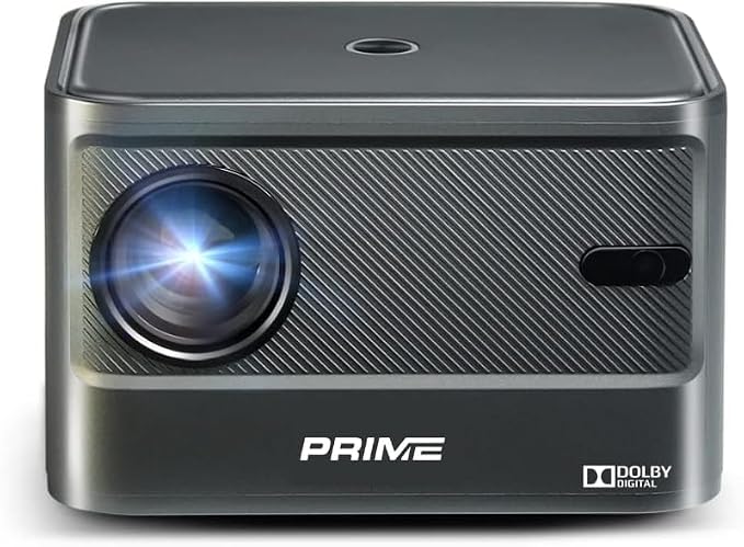 X Series X2-PRO 4K Smart Projector | Ultra Bright 6500 Lumens, 30000:1 Contrast, Android 9, WiFi 6, Bluetooth 5.1, Dolby Sound, Auto e-Focus & 4D Keystone, Matte Grey
