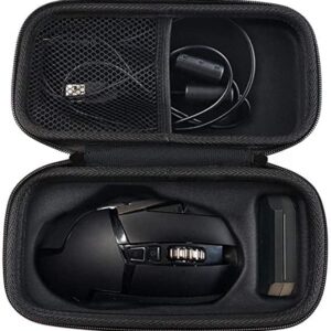 M.G.R.J? Portable Carrying Case Cover for Logitech G403 G603 G900 G903 Gaming Mouse (Hard|EVA|Black)