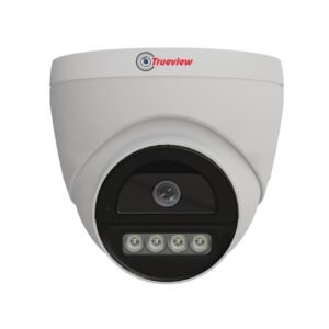 Trueview 2MP Dual Light HD Dome Wired CCTV Camera with Built-in Mic | Works with DVR (TVI/AHD/CVI/CVBS) | All Time Color Vision, 3.6mm Lens, 20M IR, 15M White LED | H.265 Compression