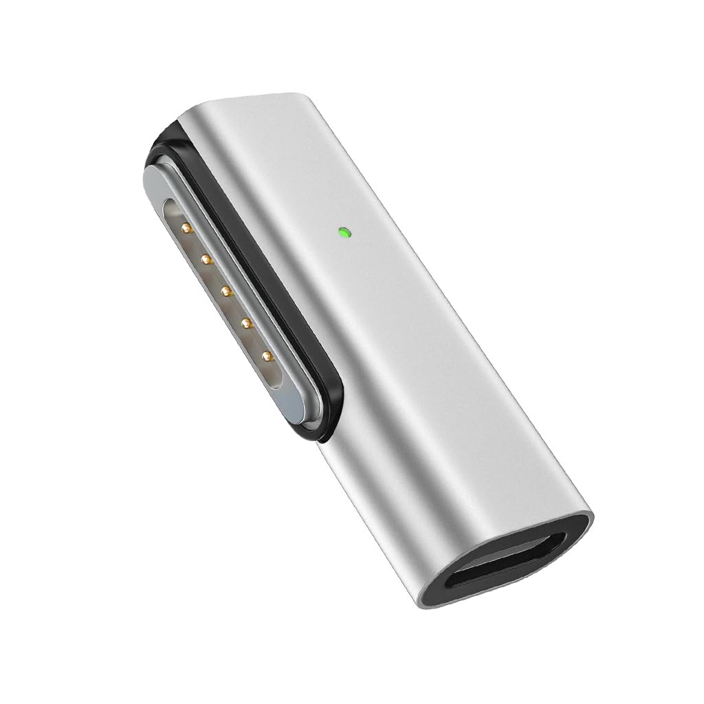 ZORBES PD140W Quick Charge USB C to Magnetic 3 Adapter with Indicator Light