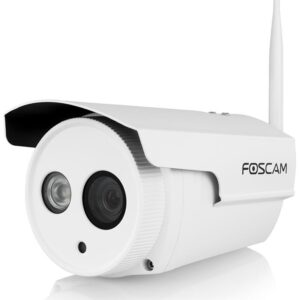 Foscam FI9803P HD 720P Wireless Plug and Play IP Camera with Night Vision (White)