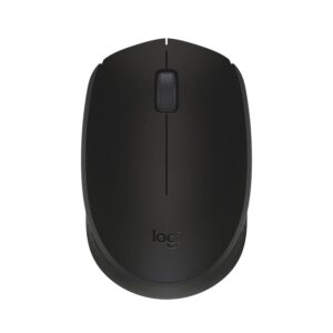 Logitech B170 USB Mouse,12-Months Battery Life, Ambidextrous, PC/Mac/Laptop - Black