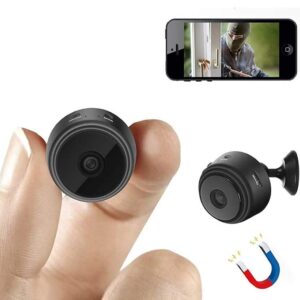 TECHNOVIEW Full HD Wi-Fi Wireless Security Camera 1080p Audio Video Live View Low Light Vision Motion Detection Video Recorder for Home Office. (Camera)