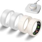 4 Pack Ultra-Thin Covers Compatible with Oura Ring Gen 4/Oura Gen 3 Cover
