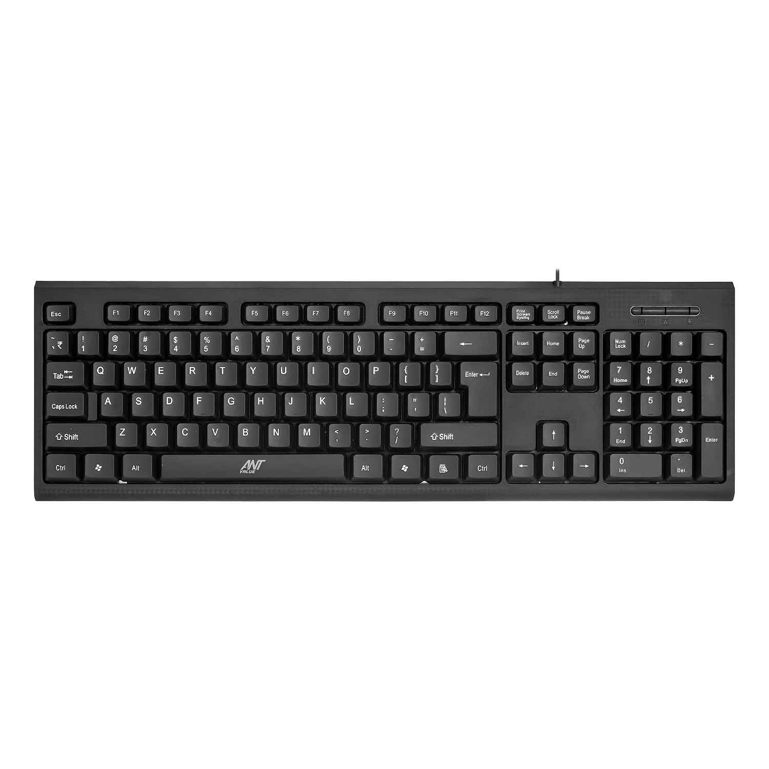 Ant Value FKBRI01 Ultra-Slim Wired Keyboard