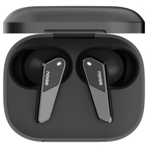 Noise Buds N1 Pro Truly Wireless Earbuds with Metallic Finish, ANC(Upto 30Db), 60H of Playtime, Dual Pairing, Instacharge(10 Min=200 Min), BT V5.3(Chrome Black)