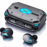 M41 TWS Earbud, Bluetooth Earphone with Display, Low Latency Gaming, 40 Hrs Playtime with Fast Charging, Bluetooth 5.3 + ENC, 13mm HD BASS Drivers, IPX7 Sweat-Proof, Built-in Mic