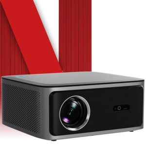 TOPTRO Power Pro Max Projector 4K Ultra HD, Certified Net - Flix, Dol-by Atmos, 5.1, 24000 Lumens, Fully Sealed, Voice Remote, Auto Focus, 1080p Native, Primevideo,YouTube, Hot*, Dual HDMI-ARC, USB