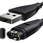 Zitel ? Charger Compatible for Garmin Instinct 3, Instinct 2X 2 2S, Instinct - USB Charging Cable with Dust Plug