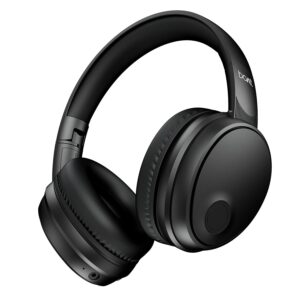 boAt Rockerz Trendz, 40mm Drivers, 50hrs Battery, 60ms Low Latency, ENx Tech, BT v5.4, Foldable Cups, Voice Assistant, Bluetooth Headphones, Wireless Headphone with Mic (Black Sabre)