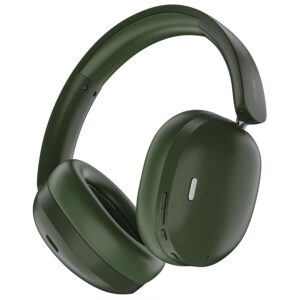 Voods Nova Plus Neckband Bluetooth Headphones, 130 Hrs Standby Time, BT 5.4, Magnetic Earbuds, 10mm Drivers, ENC for Calling, Fast Charging, IPX4 Water Resistant (Grey)