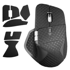 ZORBES Mouse Grip Tape for MX Master 4, Pre-Cut PU Skin Cover