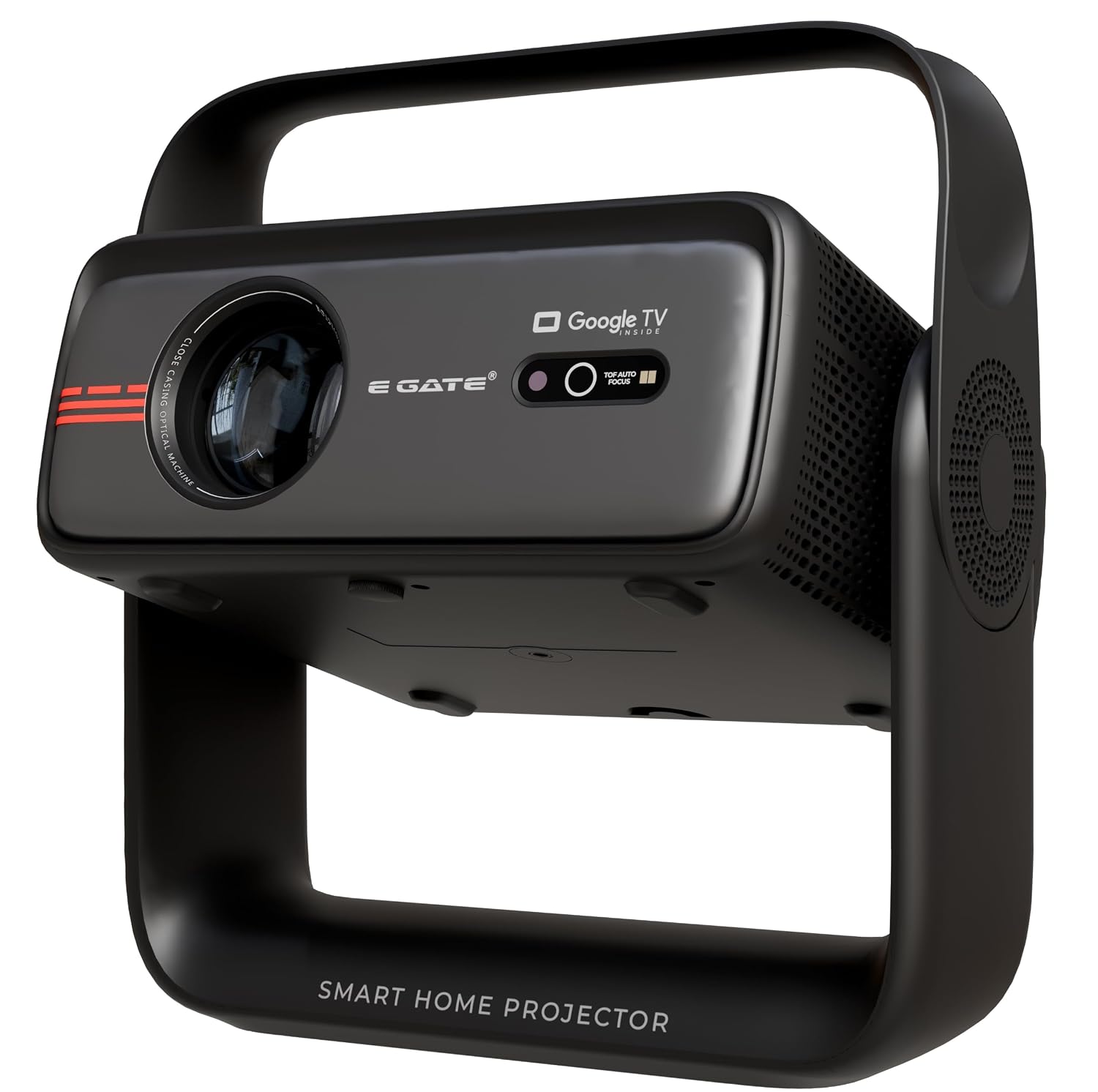 E GATE Zen 9X Google TV Official Native 1080P Projector | Certified Apps Netflix, Prime | 100% Dust Proof | Projector 4K Ultra HD Super Bright - 900 ISO | Fully Automatic | HDMI-ARC-CEC WiFi6 | EGATE