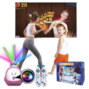 TV Game Console with 100+ Games, 2 Wireless Controllers, HDMI Plug & Play - Includes 30 Sportsgame & 17 AR Games - Birthday Christmas Xmas Gifts for Girls Boys , Age 3+