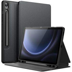 JETech Folio Case for Samsung Galaxy Tab S10 Lite/S10 FE/S9 FE 10.9", Black