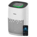Qubo Q200 Smart Air Purifier for bedroom by Hero Group| Up to 200 SqFt| True HEPA H13|Removes 99.99% Dust, Allergens, Smoke, Virus & PM2.5|150 m?/h CADR|5-Stage Filter|App Control|9000 Hrs Filter Life