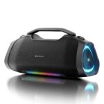 Zebronics 2026 Launch 75W Bluetooth Speaker, Upto 5Hrs Playback, Dual 78mm Drivers, 101mm Subwoofer, Dual Passive Radiators, RGB Modes, 6.3mm Mic Input, TWS, BT v5.3, Type-C (Sound Feast 550)