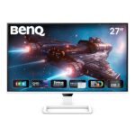 BenQ EW270Q 27" (68.58 cm) 2K QHD 200Hz IPS Gaming Monitor | HDRi|1200:1 Contrast|90% P3 Gamut|350 nits|Built-in-Speakers(5W X2)|AMD FreeSync Premium|USB-C (65 W), HDMI|Game Color Mode(White)
