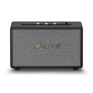 Marshall Acton IV Wired Connectivity Stereo Home Speakers with Bluetooth 5.3 LE & RCA or 3.5mm Input ? Black
