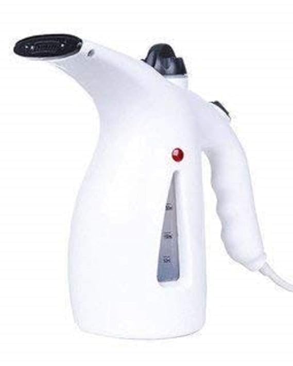 2 in 1 Plastic Electric Iron Portable Handheld Garment and Facial Steamer, Fabric Ironing Brush, Home and Travel