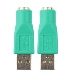 CALANDIS� 2x2x PS/2 Female to USB 2.0 Male Port Adapter Converter for PS2 Keyboard Mouse | USB Cables, Hubs & Adapters | Computer Cables & Connectors