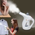 Steamer for Facial Garment and Clothes Handheld Facial Steamer and Garment Steamer Iron Fast Heat-up Portable Family Fabric Steam Brush Handy Vapour Steamer for Home and Travel