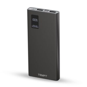 Tempt Booster Pro 10000mAh Power Bank with 22.5W Fast Charging, PD & QC 4.0
