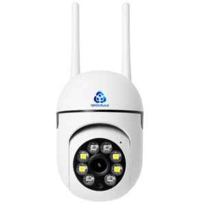 Mini Fox ptz 3MP WiFi Indoor CCTV Security Camera | 360� Pan & Tilt | Color Night Vision | Motion Detection | Two-Way Audio | Smart Home Camera