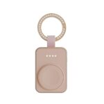 Walta Elite Buddy Watch Smartwatch Power Bank, 1000mAh, Wireless Charging, 3.3W Output, Compact & Portable, Multi-Protection, for Apple Watch & More (Rose Gold)