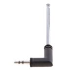 LR Decor E-Shop 25cm 4 Section Telescoping AM FM Radio Antenna 3.5mm Plug