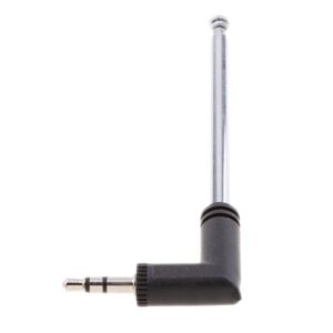 LR Decor E-Shop 25cm 4 Section Telescoping AM FM Radio Antenna 3.5mm Plug