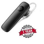 Wireless Bluetooth Earphone Headphone for Calling & Music with mic & Warranty for All Android & Smartphones Devices (Assorted-Colour)