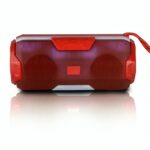 Portable Bluetooth Speaker with RGB LED Light, Hi-Fi Stereo, Built-in Mic, FM Radio, TF Card, USB, Hands Free Call