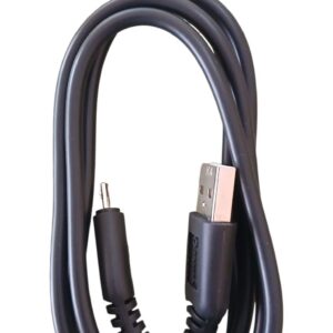 Premium USB to Micro USB Fast Charging Cable | High-Speed Data Sync & Charging | Durable Tangle-Free Cable for Android Devices, Power Bank, Bluetooth & Accessories (Black)