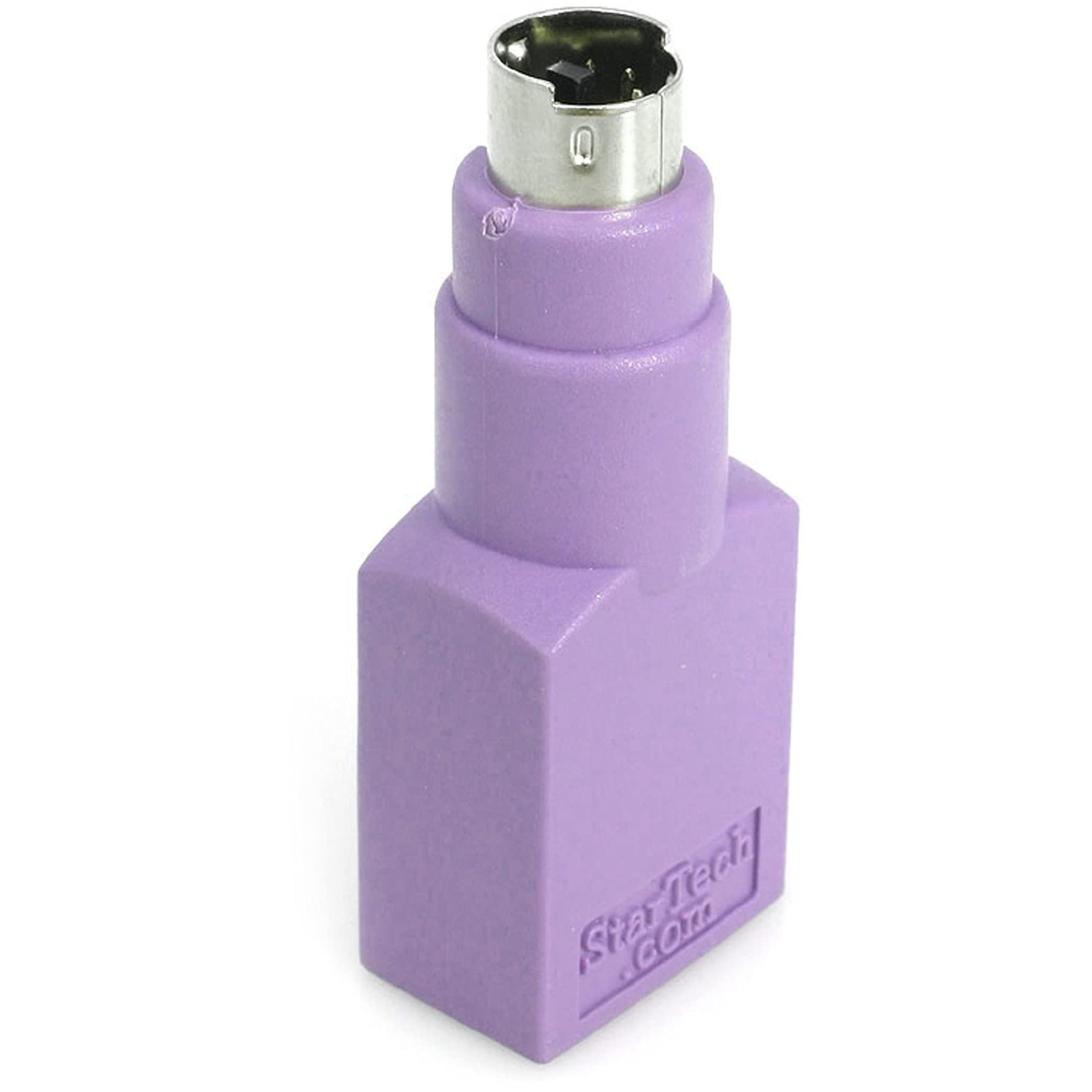 StarTech.com USB to PS/2 Keyboard Adapter - USB-A to PS/2 - 46 Key QWERTY - Multimedia - Ambidextrous - USB Powered