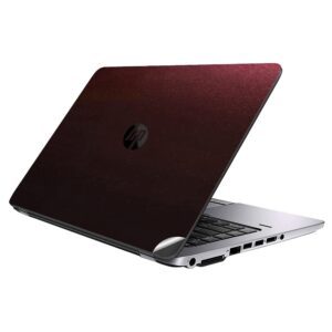 GADGETS WRAP Premium Vinyl Laptop Decal Top Only Compatible with HP Elitebook 820 G1 - Ruby Metallic