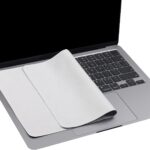 Meyaar Screen Keyboard Imprint Protection Microfiber Liner and Cleaning Cloth 13" Compatible with MacBook Pro 14", 13" and MacBook Air 13" 15" laptops (Pack of 1, 13"/14"/15" MacBooks)