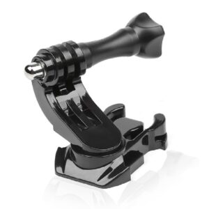 yantralay 360� Rotatable J-Hook Buckle for Hero 13/12/11/10/9/8, DJI, Insta 360, SJCAM & Eken - Action Camera Vertical Surface Mount Adapter - Multi-Angle Shooting