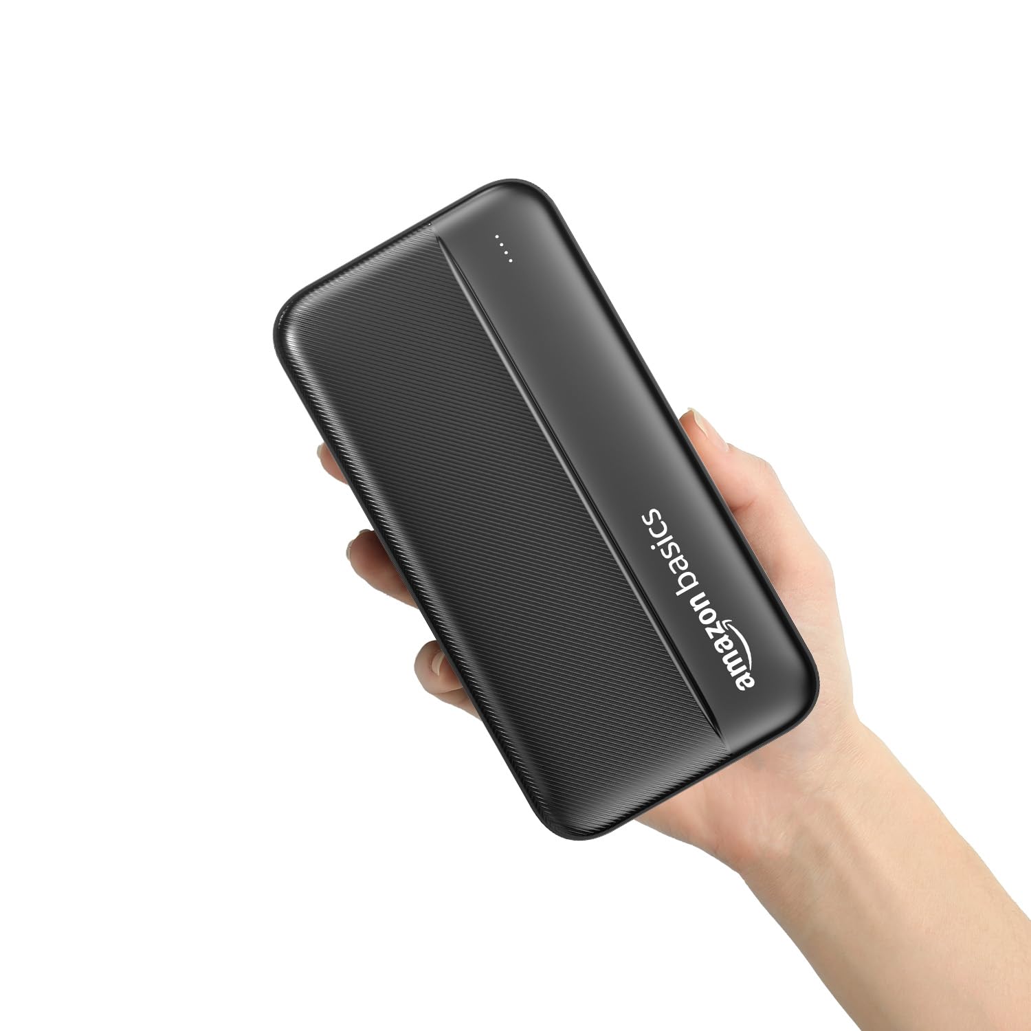 Amazon Basics 20000 mAh Power Bank | 22.5W Fast Charging | Dual Output & Input | Charge 3 Devices Simultaneously | for Smartphones, TWS Earbuds, Speakers, Tablets (Black), Micro USB Input