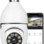 New Wi-Fi Camera CCTV Camera 1080p Wireless PTZ Bulb Shape | Indoor 360� Smart Home Security Camera Light Vision 24x7 Continuous Recording with Motion Sensor LED Lights 4.2