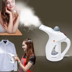 HK magic Fast Heat-up Portable Handheld Garment/Facial Vapor Steamer Iron Brush for Home and Travel Handy (Multicolor)