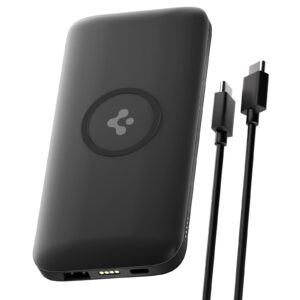 Spigen ArcPack 10000mAh 20W 2in1 Wireless Power Bank (Non-MagSafe) - Black
