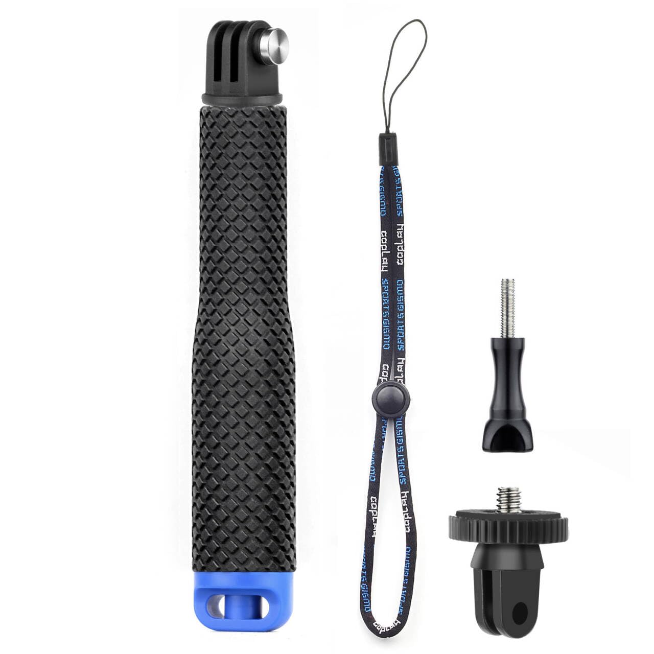 GEPULY 7''-23''Waterproof Selfie Stick Underwater Hand Grip for GoPro AKASO