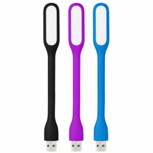 Ecommer USB LED Light for Laptop & Power Bank, Mini Flexible USB Light