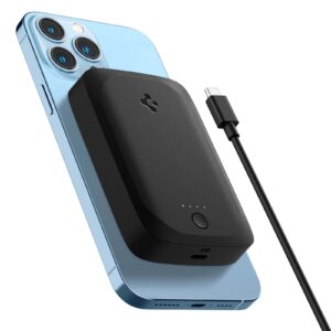 Spigen ArcHybrid MagFit 5000mAh 7.5W MagSafe Power Bank - Black