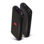 Eveready Ultima Power Bank PB01,10,000mAh,22.5W Fast Charging PD & QC Compatible,Triple Output for iPhone,Android & Other Qi Enabled Devices,Universal Compatibility,Overcharging Protection,Black